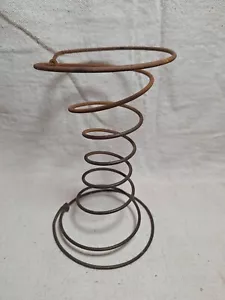 1 Vtg Rusty Bed Spring Metal Steampunk Primitive Country Salvage Industrial - Picture 1 of 2