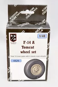 F-14 Tomcat A Halberd Models wheels set 1/48 kit - Picture 1 of 9