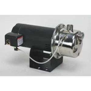 4HEY8 DAYTON, 1/3 HP Shallow Well Jet Pump w/ Ejector, Stainless Steel, 115/230v - Picture 1 of 3