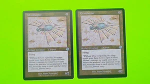 MTG The Brothers' War ( Ornithopter ) Schematic Retro Frame  Lot of 2 - Picture 1 of 1