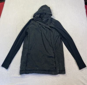 Chaqueta estilo envolvente Lululemon para mujer talla 8 descolorida negra envejecida - Imagen 1 de 13
