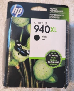 HP, 940XL, SCHWARZE TINTENSTRAHLPATRONE FÜR OFFICEJET PRO DRUCKER, OLD STOCK, NEU - Bild 1 von 8