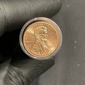 2002 P Lincoln Cent Stempelglanz (bitte beschreibung lesen) - Bild 1 von 2