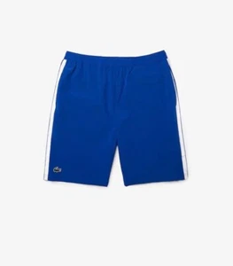 Lacoste SPORT X NOVAK DJOKOVIC PANTALONCINI ELASTICIZZATI TRASPIRANTI gh9542 Royal Taglia SMALL - Foto 1 di 4