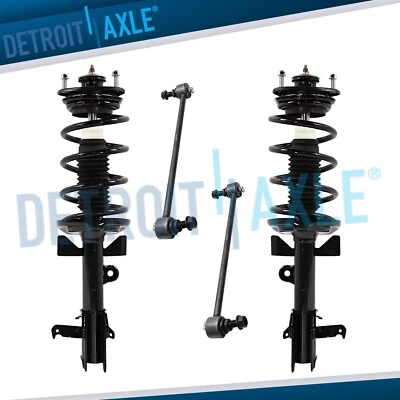 Front Struts w/Coil Spring Assembly Sway Bars Links for 2011 2012 Honda Odyssey - Image 1 of 4