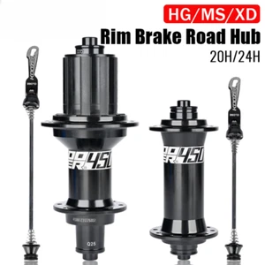 Road Bike HGR XDR MSR Hubs Quick release Front 2 Rear 4 Wheel Hub 100x9/130x10mm - Picture 1 of 30