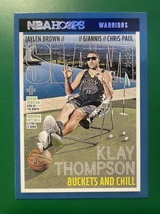 2021-22 Hoops Klay Thompson Slam! Buckets and Chill #SLAM-215 Warriors SP π₯ - Picture 1 of 2