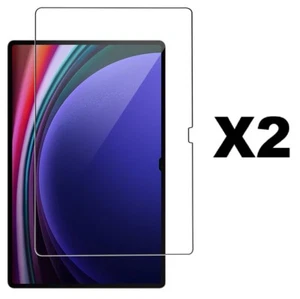 2 Stück Hartglas für Samsung Galaxy Tab S7+/S8+/S9+/S9 FE+/S10+ (12,4 Zoll) - Bild 1 von 1