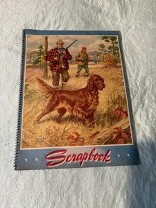 Cubierta de álbum de recortes de caballo vintage años 40 50 Emmett Watson - Imagen 1 de 13