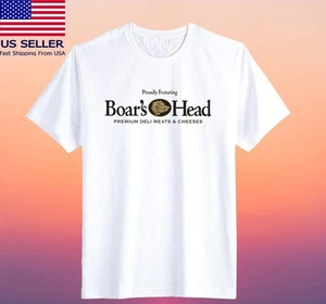 Testa di Cinghiale Deli Carni Uomo Bianco Taglia S-5XL - Foto 1 di 1