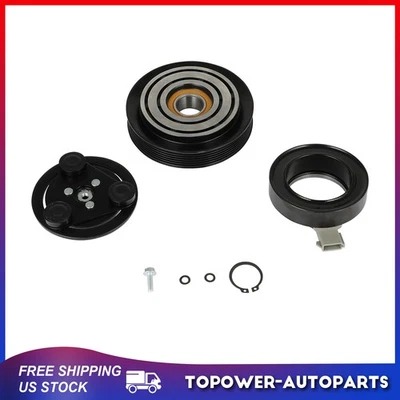 Embrague compresor de aire acondicionado para Ford 1990-1992 Ford Bronco 90-95 F-150 F-250 F-350 Foto 1 de 4