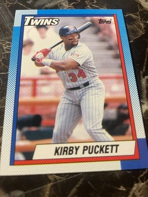 1990 Topps Tiffany #700 Kirby Puckett Minnesota Twins Foto 1 de 2