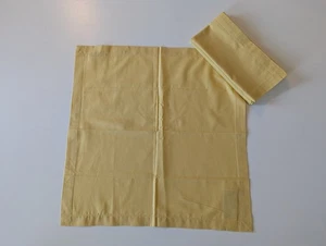 Juego de 4 servilletas de tela amarillas de algodón Williams Sonoma 19,5"x19,5" - Imagen 1 de 6
