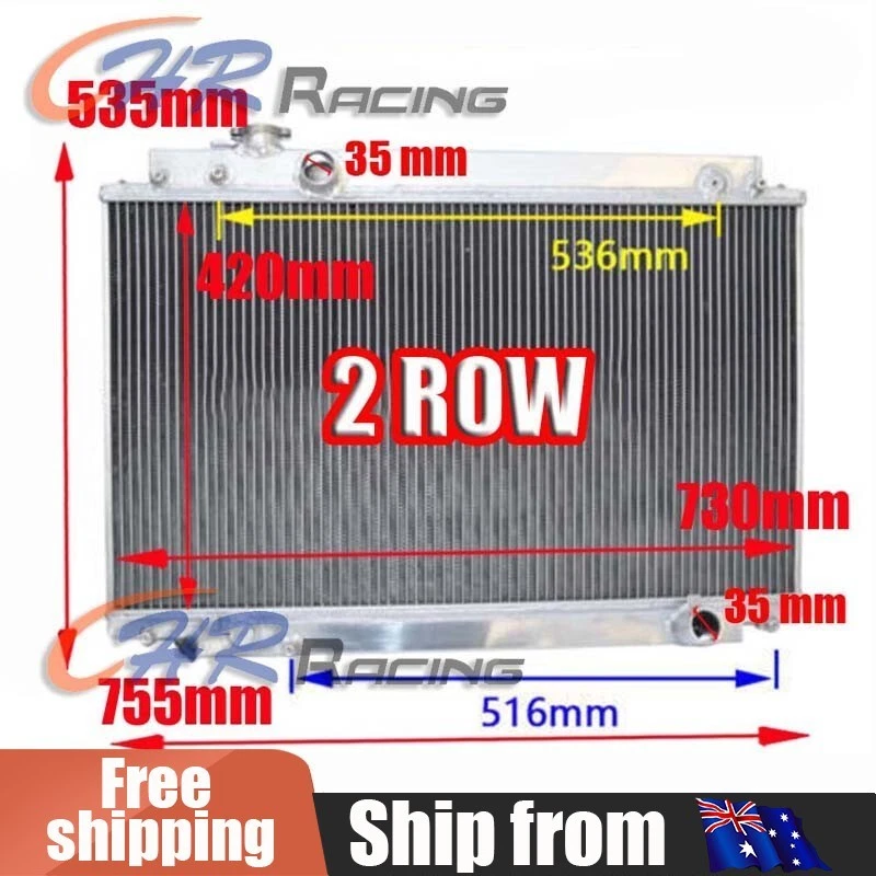 Radiador de aluminio PARA LEXUS SC300 JZZ30 1993-1998/TOYOTA SOARER JZZ31 MT 91-00 Foto 1 de 4