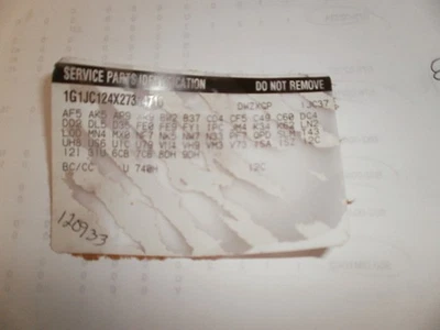 Driver Left Front Door Glass Coupe Fits 95-05 CAVALIER 155274 - Image 1 of 4