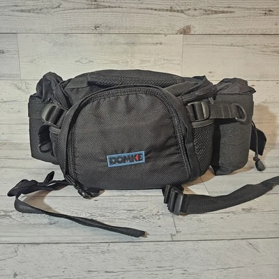 Riñonera Domke Toad 20 bolsa de cinturón para cámara negra de nailon con gadget al aire libre senderismo Foto 1 de 4