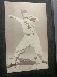 1947-66 EXHIBIT LUKE APPLING CHICAGO WHITE SOX BASEBALL EX - Picture 1 of 2