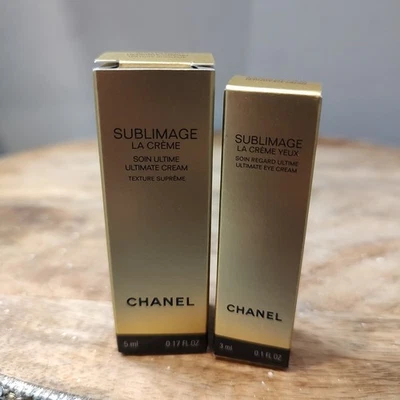 CHANEL SUBLIMAGE LA крем Ultimate текстура глаз Supreme образец новая коробка - Изображение 1 из 4