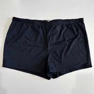 Swimsuits For All Aquabelle Swim Bottom Shorts Size 26 Black Chlorine Resistant - Picture 1 of 10