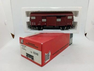 JOUEF, Échelle HO, Wagon fourgon couvert UIC à 2 essieux, Réf : 6240 - Photo 1/4