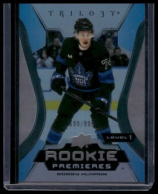 2023-24 Upper Deck Trilogy #124 Bobby McMann #/999 - Image 1 of 2