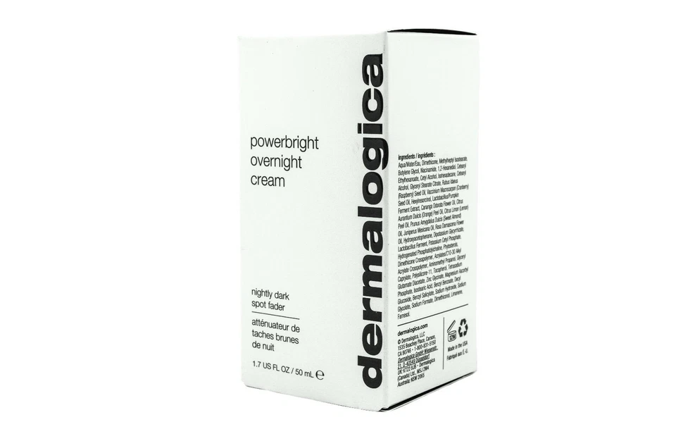 Dermalogica Powerbright ночной крем (1,7 унц / 50 мл) * новый / подлинный  - Изображение 1 из 1