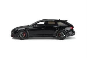 1 18 Audi RS6 ABT Avant C8 2021 Night Black Limited Car Model by GT Spirit GT868 - Picture 1 of 7