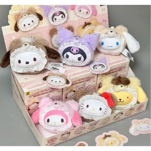 TOPTOY Sanrio Fluffy Teddy Bear Series Plush Pendant Blind Box Confirmed Figure - Picture 1 of 28