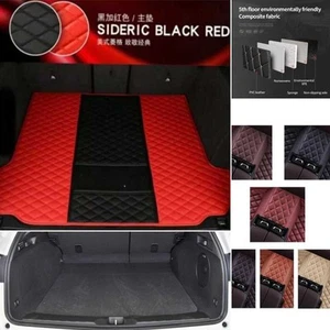 For Acura Car Trunk Mats Custom Pu Leather Rear Carpets All Weather Handmade - Imagen 1 de 30