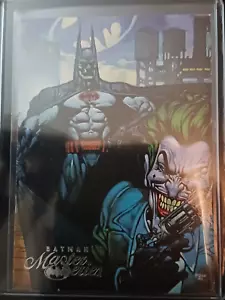 Batman Master Series Promo Trading/Art Card Joker 1995 Skybox - Picture 1 of 2