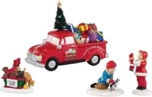 DEPT 56 Snow Village TOY TOWN ZUBEHÖRSET NEU IM KARTON 4-teilig - Bild 1 von 3