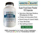 120 Green Super-Food Blend Capsules - Boost Immunity, Increase Energy + Vitality