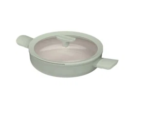 Tegame 2 manici antiaderente con coperchio balance sage verde salvia 26 cm - Foto 1 di 2