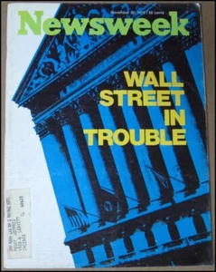 11/30/1970 Newsweek Magazine Wall Street in Trouble Pope Paul VI New York Giants - Picture 1 of 10