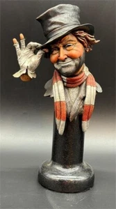 A Tribute to Freddie - Legends Red Skelton Pete Apsit Bronze Statue #47/999 COA - Picture 1 of 8