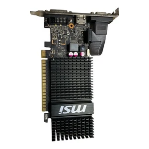 MSI GeForce GT 710 1GD3H LP 1GB DDR3 954MHz 1xHDMI 1xDVI-D 1xVGA GPU - Picture 1 of 3