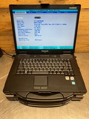 ToughBook CF-52 Portátil Resistente CF-52DCADZBM Panasonic Lote de 2 Foto 1 de 4