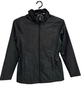 Avalanche women's Hoodie light weight jacket black zip up size S - Picture 1 of 10