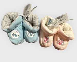 Disney Baby Schuhe Winnie Pooh Gr. 62/68 - 74/80 - 86/92 in rosa oder hellblau - Bild 1 von 5