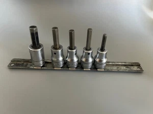 Snap-on SAE Hex Socket Set 5 Piece 5/32 to 5/16 - Picture 1 of 3