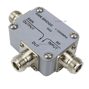 Ponte riflettente RF SWR 1-1000 MHz 1 GHz ponte direzionale RF per rete RF - Foto 1 di 8