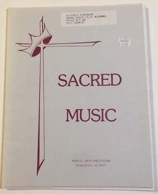 Sacred Instrumental Sheet Music ~ A Mighty Fortress ~ David E. Smith Brass Drums - Image 1 of 3