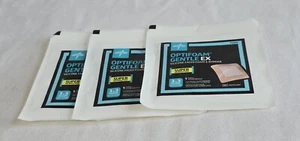Optifoam Gentle EX umrandeter Schaumstoffverband, 3" x 3", 3 Pkgs - Bild 1 von 3