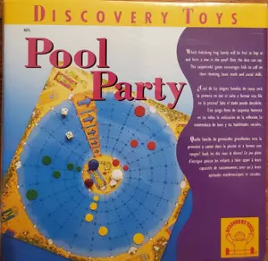 New Discovery Toys Pool Party Game Sealed 8+ Toy Educational Math Social Skills - Picture 1 of 4