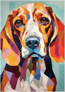 Face of Beagle Puzzle 300/500/1000 Teile - Bild 1 von 3
