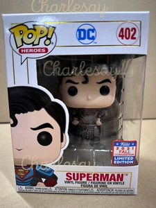 Funko Pop! Heroes DC Superman Metallic Black Limited Edition #402 Vinyl  - Bild 1 von 4