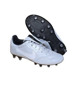 Nike Premier 3 FG Pure Platinum Soccer Cleats AT5889-011 Men's Sz 4 (Women's 5.5 - Picture 1 of 6