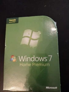 Microsoft Windows 7 Home Premium Upgrade 32 & 64 Bit DVDs MS WIN Sealed NIB - Picture 1 of 3
