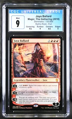 JAYA BALLARD Dominaria Foil Mythic CGC 9 MTG [Nostalgium] - Image 1 of 2