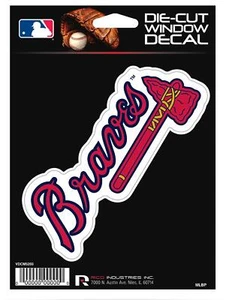 Rico MLB Atlanta Braves Medium Die Cut Decal - Picture 1 of 1